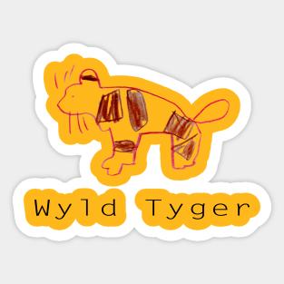 Wyld Tyger Sticker